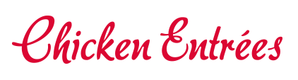 Chicken Entrées-word-1